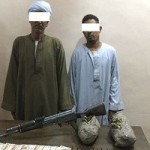 ضبط عاطلين بحوزتهما 6 كيلو بانجو وبندقية آلية وذخيرة بنصر النوبة