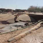 ح هبوط أرضي بعمق 3 أمتار في أسوان